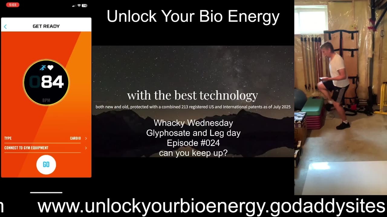 Whacky Wednesday Episode 24 Glyphosate and Leg Day