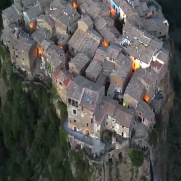 TOWN BUILT ON AN ANCIENT TREE STUMP
