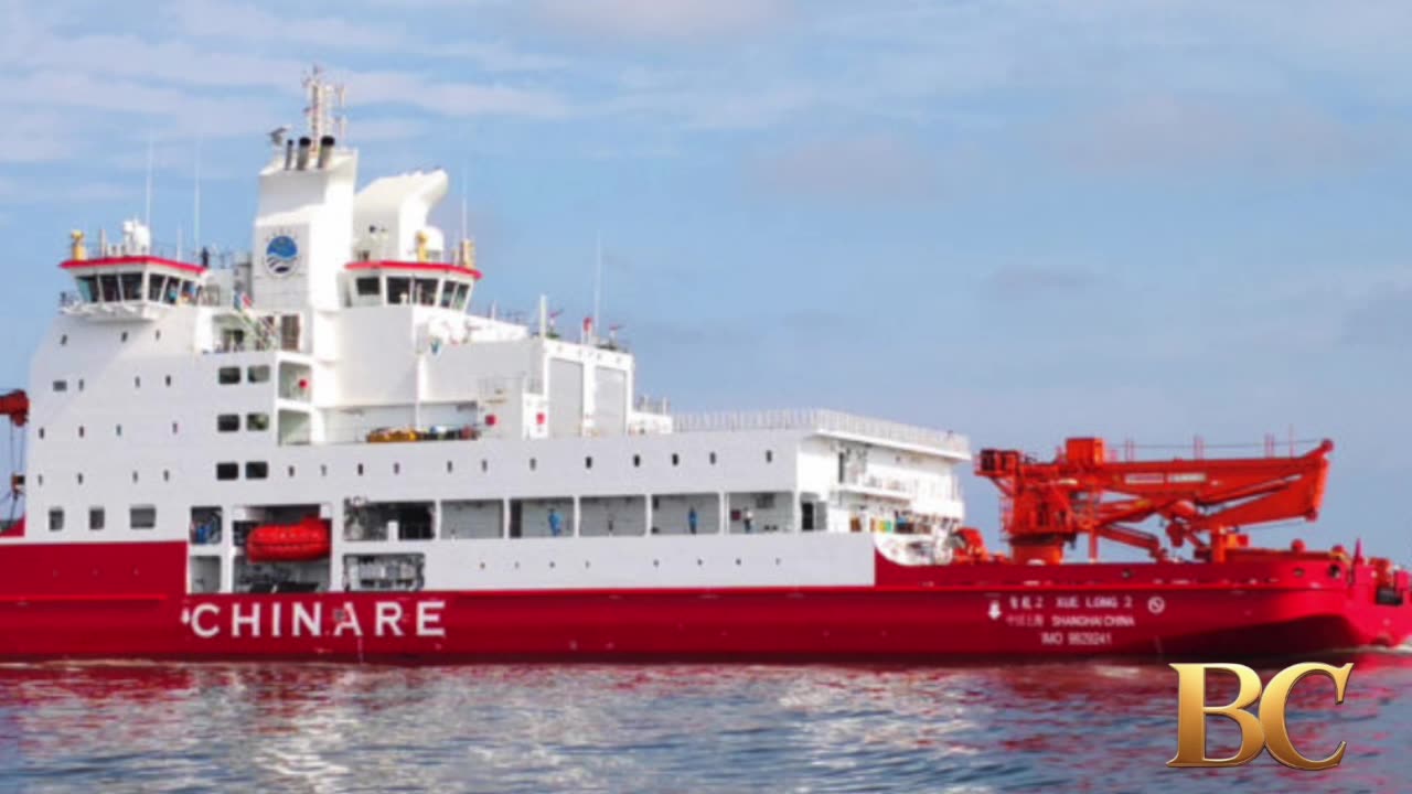Chinese research ship detected off Alaskan coast, Coast Guard says