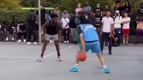 Basketball showman