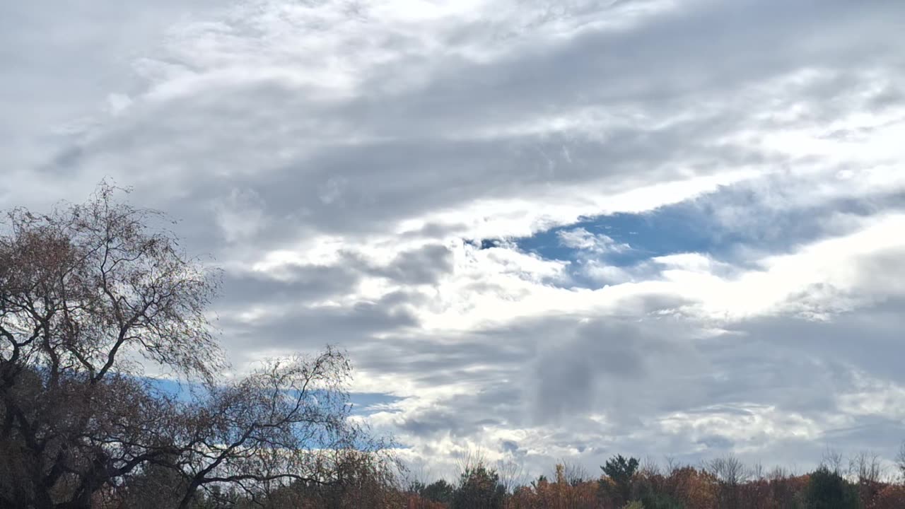"Clouds" blocking the white sun(blue hue) and the yellow sun in the atmosphere