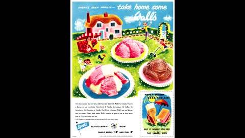 30 Fascinating Vintage Ice Cream Ads From the Mid 20th Century