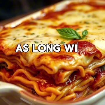 LASAGNA GETS COLD TOO FAST? (THE DISH PREHEAT TRICK!) 🚫🍝❄️