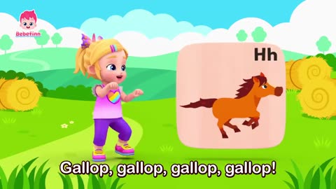 ABC AnimalsㅣEP160ㅣAlphabet Songs for KidsㅣBebefinn Nursery Rhymes