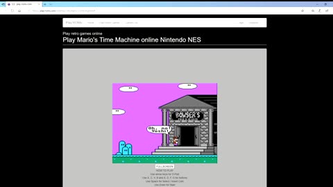 Mario's time machine part 1