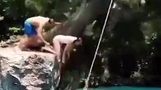 😂🌳 Swinging from a tree | FunFM