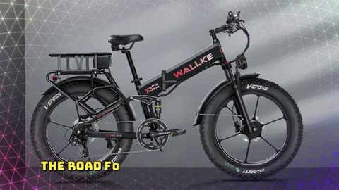 WALLKE X3 Pro MAX Foldable Electric Bike 1500W Motor 48V 44Ah Battery Fat Tire Electric Bike