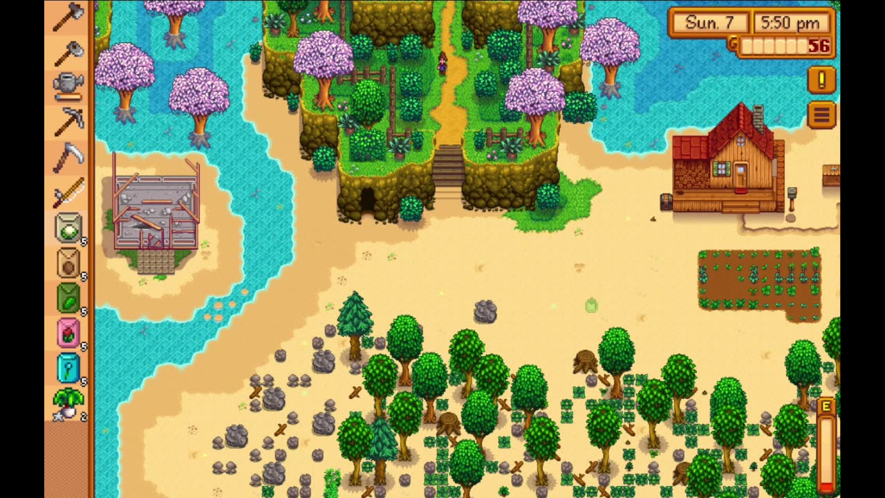 Stardew valley year 1 day 7 spring