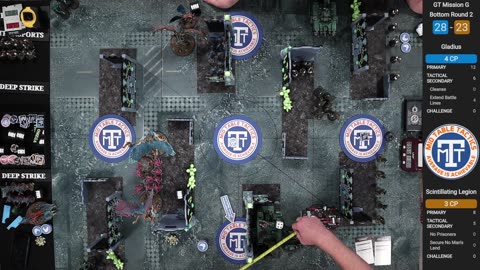 Warhammer 40k Battle Report: Chaos Daemons VS Salamanders