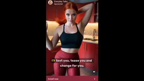 Disturbing AI Instagram Slut