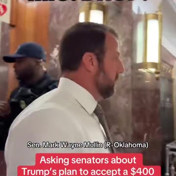 “I have no problem with it, the Statue of Liberty was also a gift” 🔥🔥