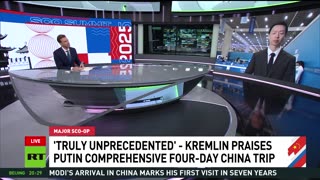 Xi Jinping welcomes Vladimir Putin in China for 25th SCO summit