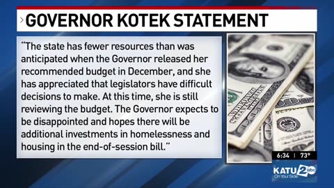Oregon Housing & Community Services budget falls short of Governor Kotek's requests