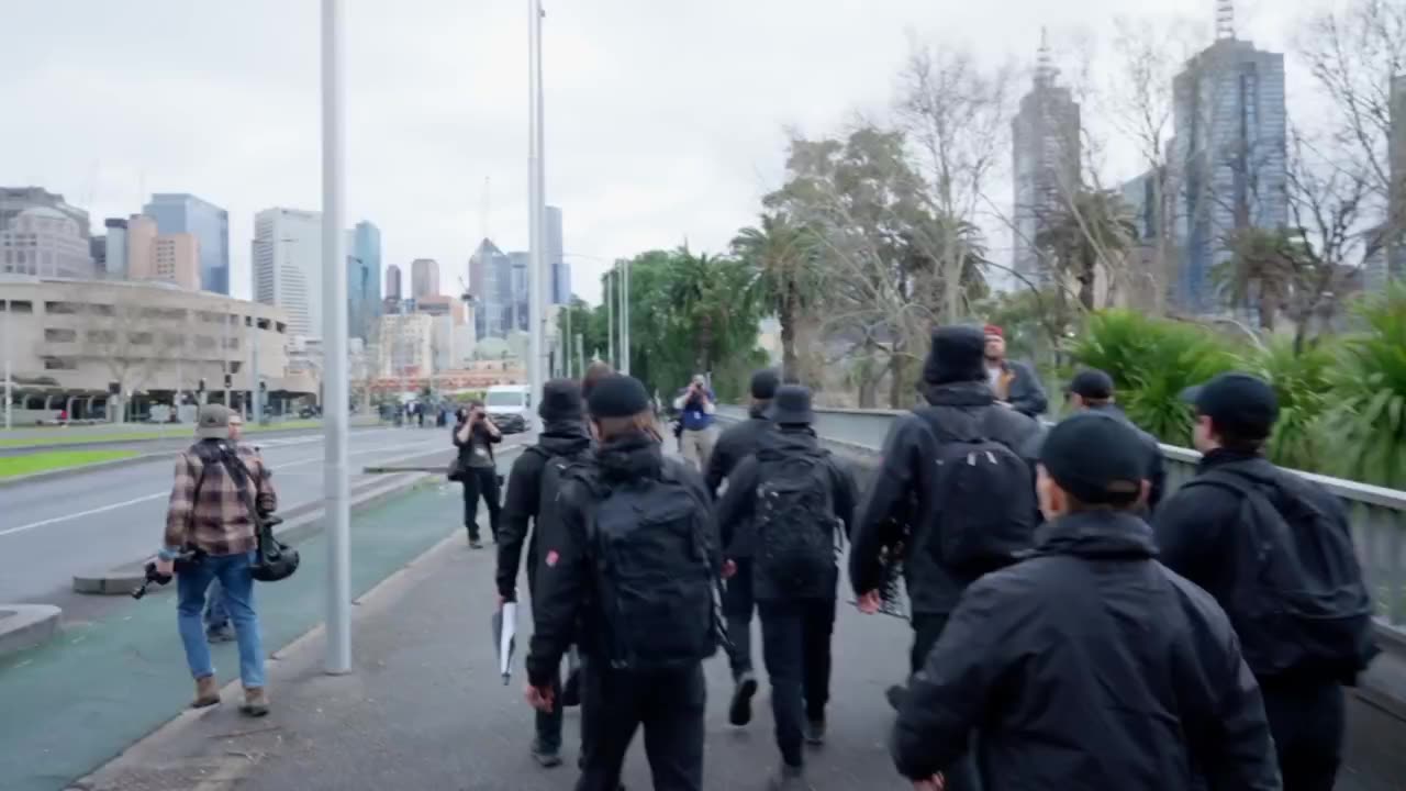 Victorian NSN show Antifa what it means to fuck around and find out