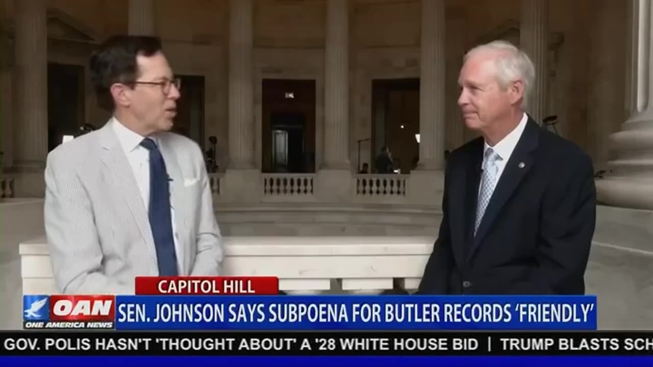 Senator Ron Johnson on One America News 8.4.25