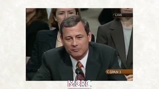 SCOTUS NOMINEE JOHN ROBERTS: "I BELIEVE VERY STRONGLY IN THE SEPARATION OF POWERS"