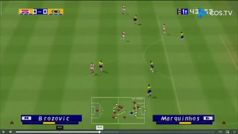 BRASIL 1 X 0 CROÁCIA (Playstation one) #QatarWorldCup2022.mp4