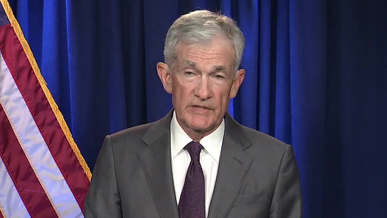 Federal Reserve Chairman Jerome Powell made a surprise video