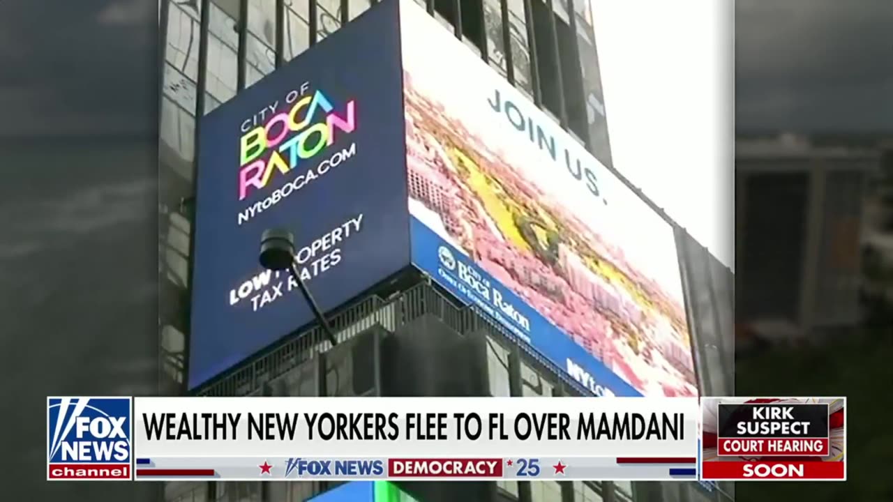 Rich New Yorkers looking to flee if Mamdani wins election