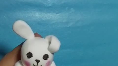 How to make a china mitti rabbit 🐇//2025 china mitti craft