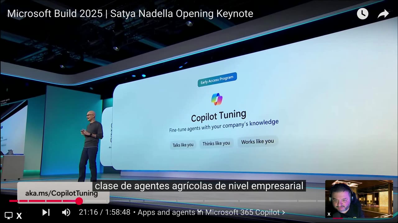 ANÁLISIS MICROSOFT BUILD 2025 : La era de los agentes de IA y la creación de la web de agentes abierta