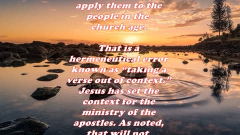 Matthew 10:5 - Daily Bible Verse Commentary
