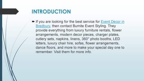 Best Event Decor in Bredbury
