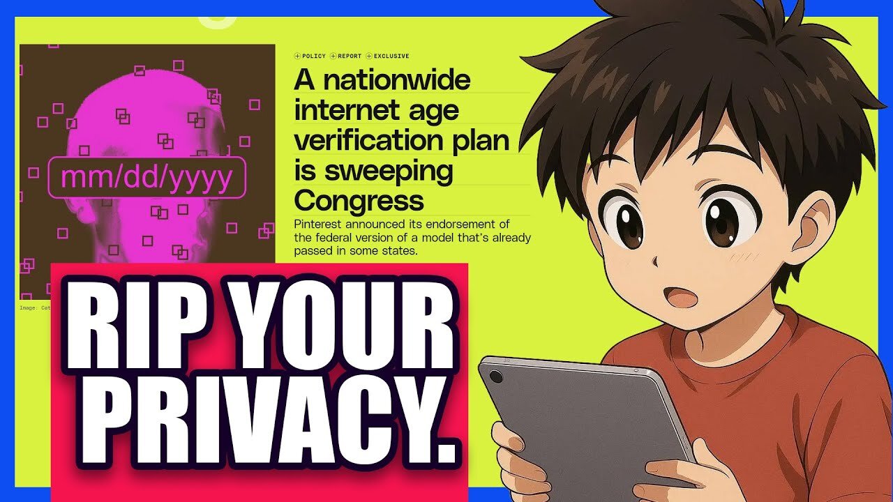 No More Internet Privacy?! Think of the Children! | Clownfish TV