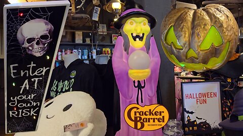 Get READY for a SPOOKTACULAR Tour of Cracker Barrel's HALLOWEEN Store