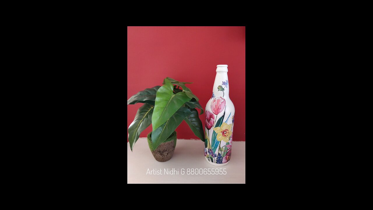Beautiful Decorative Bottle