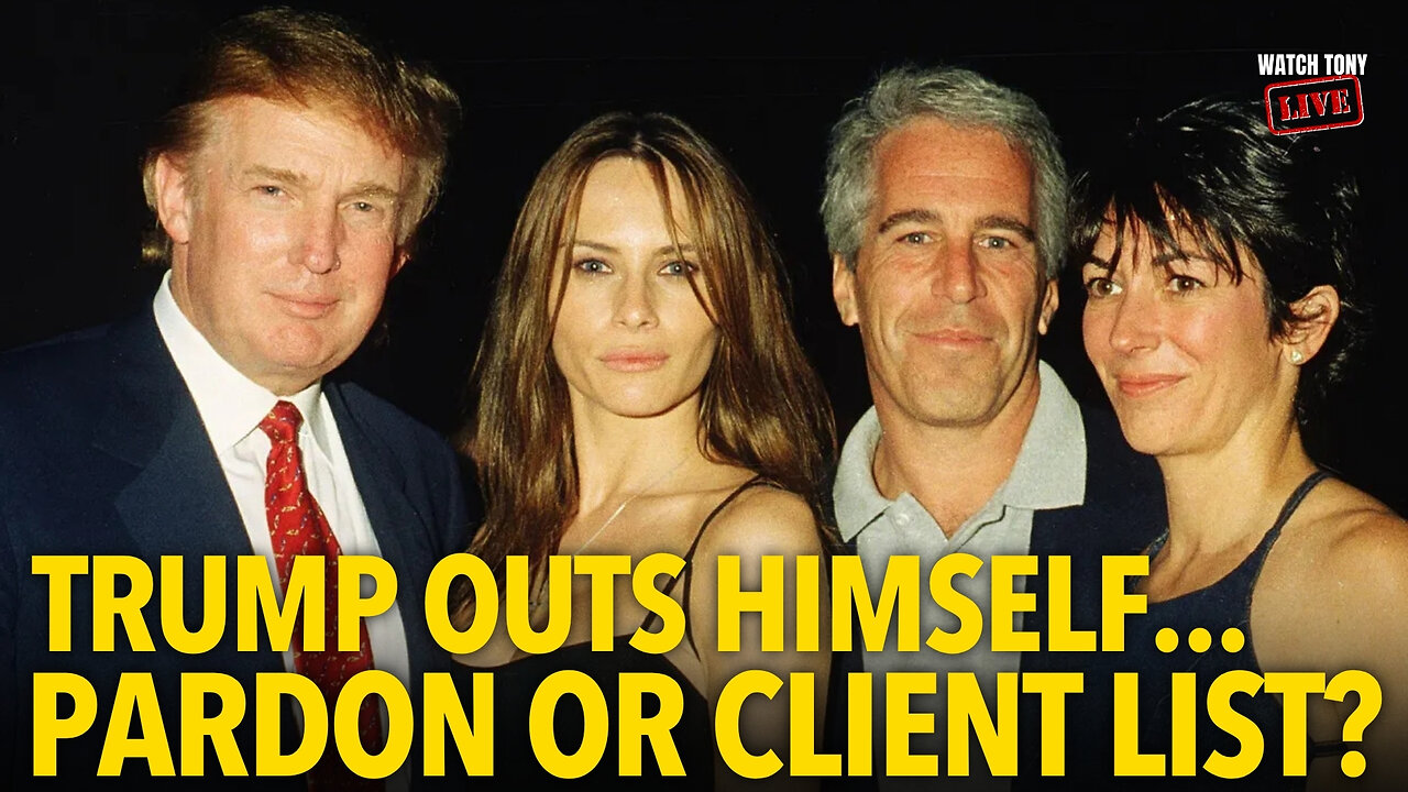BUSTED: Trump OUTS Himself as Epstein Insider | The Tony Michaels Podcast #956