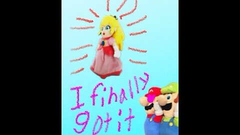 I finally got the pricess peach plush
