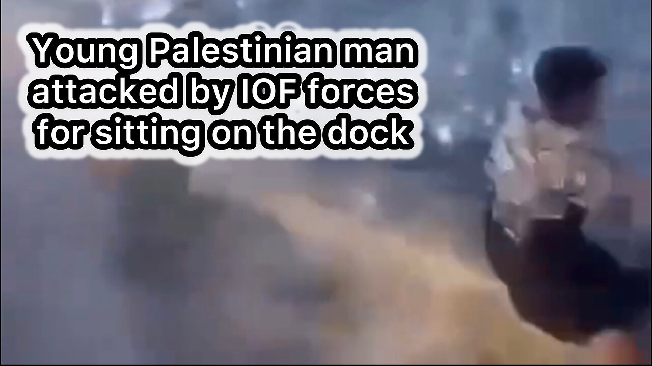 Palestinian Attacked By IOF While Live-streaming🆓🍉