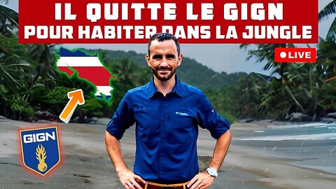 🇨🇷 Il quitte le GIGN pour habiter dans la jungle! avec Benjamin Prevaud