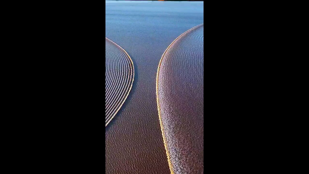 The Qiantang river's tidal bore is the world's largest and most powerful of its kind