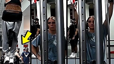 🔥Scaring People in The Gym With Calisthenics #53