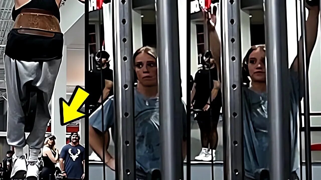 đŸ”¥Scaring People in The Gym With Calisthenics #53