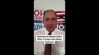 Mainstream Media Sulks After Trump’s Iran Strike Success