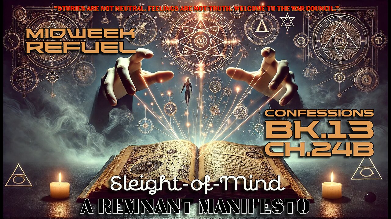 Sleight-of-Mind: The Remnant Manifesto – Confessions Bk.13 Ch.24b