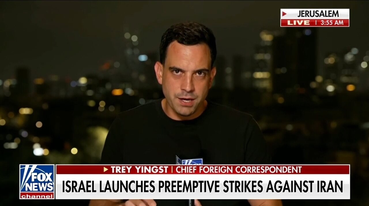 Trey Yingst: Netanyahu Confirms Israeli Strikes On Iran Nuke Facility