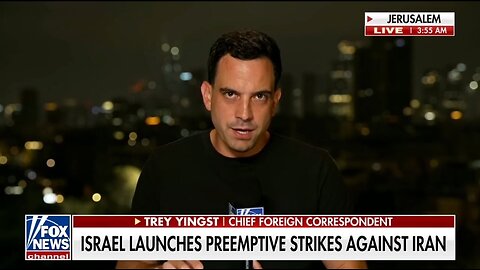 Trey Yingst: Netanyahu Confirms Israeli Strikes On Iran Nuke Facility