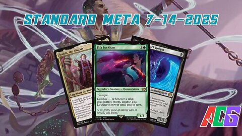 Watching The Standard Meta 07-08-25 to 07-14-25 | Magic the Gathering | MTG Metagame Analysis