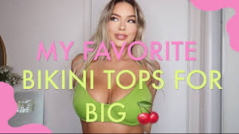 🔥 Best Bikinis for Big Chest Girls 💖 | Hot Summer Swimwear Try-On! 👙 #BigBoobs #Hot