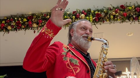 Christmas Music, Christmas Sax, Christmas Saxophone, Santa Saxophone
