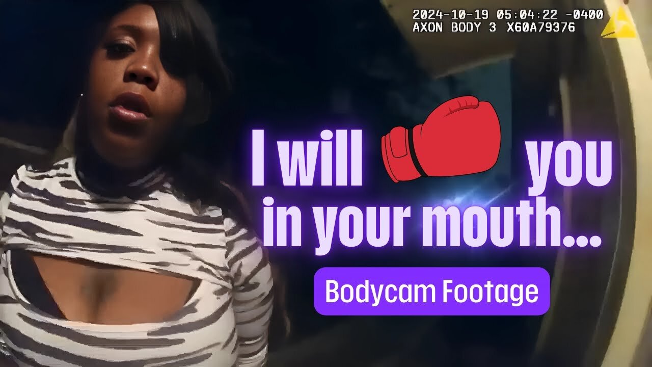 Drunk Woman Attacks Police Then This Happened