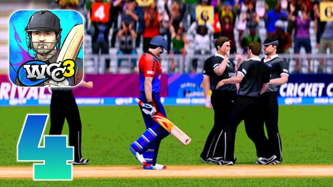World Cricket Championship 3 - Gameplay Walkthrough | Kamal Gameplay | Part 4 (Android, iOS)