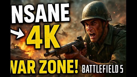 Battlefield 5 Multiplayer Gameplay 4K
