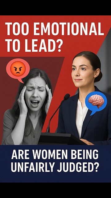 "Women Are Too Emotional to Be Leaders." #corporate #workplace #work #bodylanguage