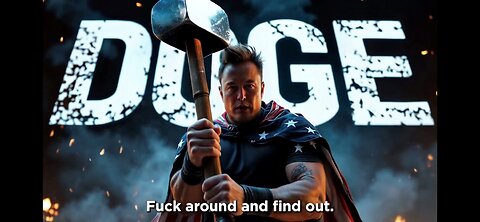 FOFA - FUCK AROUND FIND OUT METAL MEME - TRUMP, ELON, AND DOGE