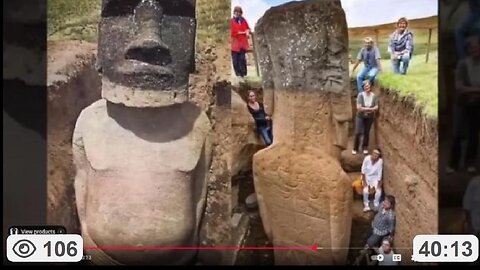 VIRGINIA & EASTER iSLAND, History in the Making ~ Original From 'My Lunch Break' - Rick Miracle Video Library #1383